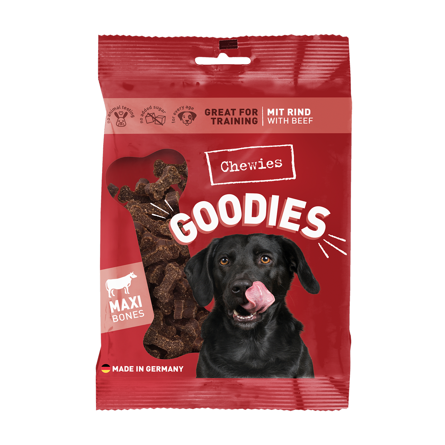 Goodies Maxi með nautakjöti 200g - Móri