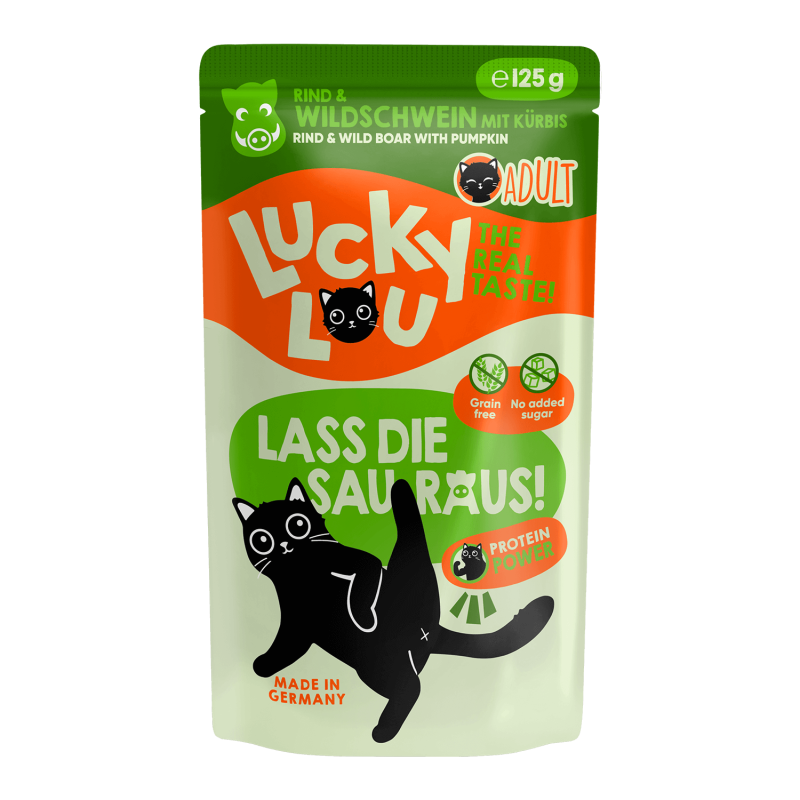 Lifestage blautmatur fyrir ketti | Nauta og villisvínakjöt 125g - Móri