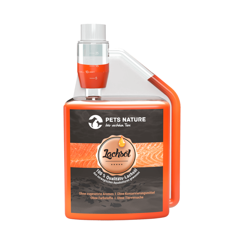 Laxaolía fyrir hunda og ketti 500ml - Móri