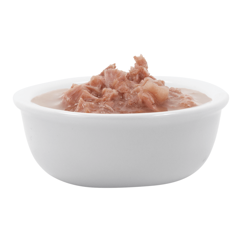 Extrafood blautmatur fyrir ketti | Túnfiskur og epli í soði 70gr - Móri
