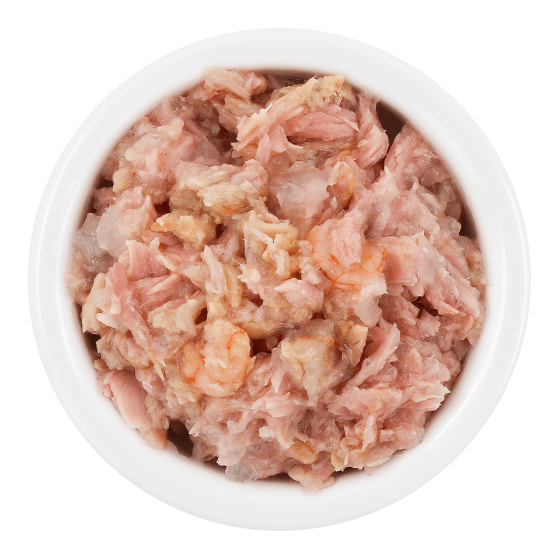 Extrafood blautmatur fyrir ketti | Túnfiskur og rækjur í hlaupi 70gr - Móri