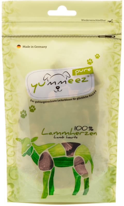PURE hundanammi | 100% Lambahjörtu í bitum 35g - Móri