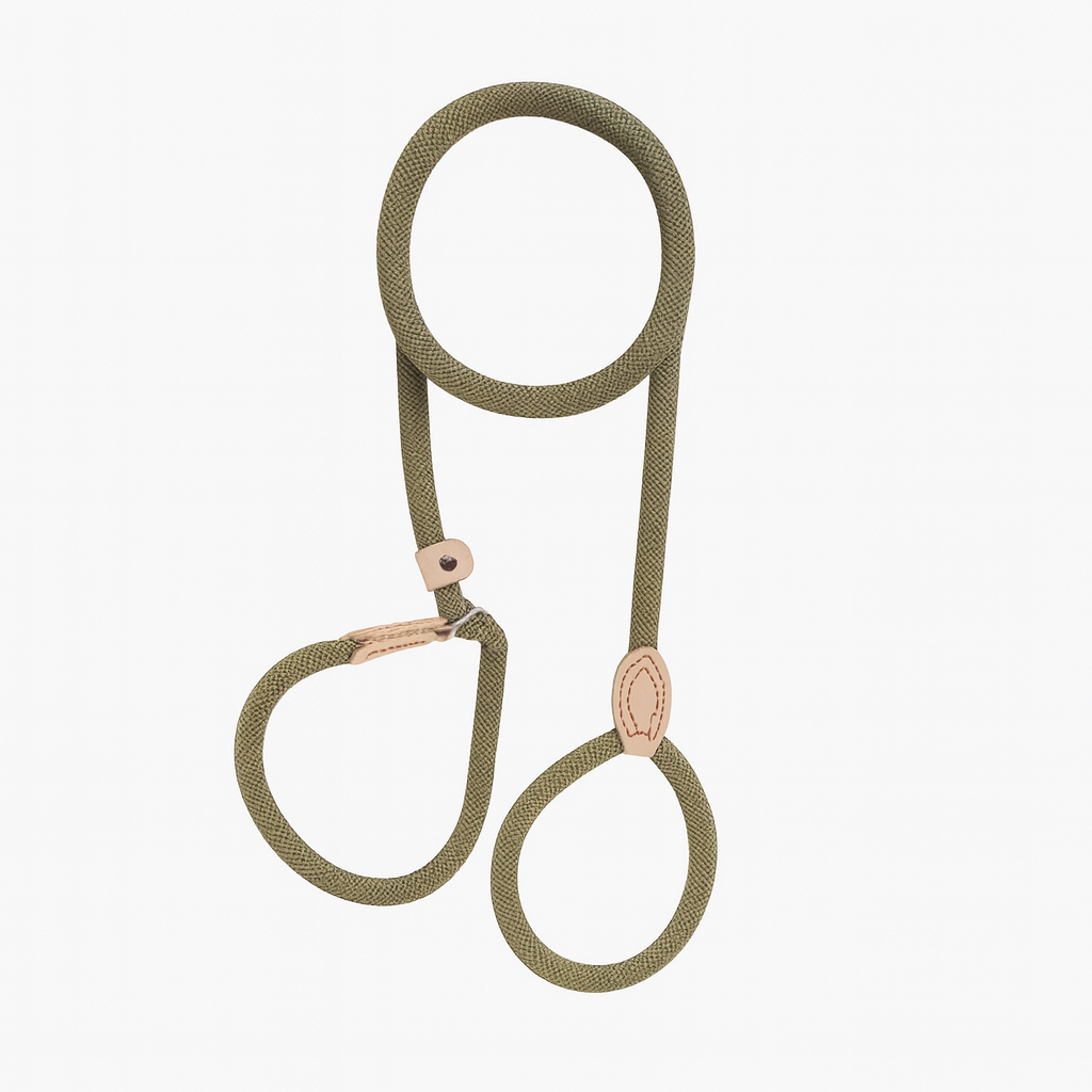 Slip Leash Light Brown 6+8mm - Móri