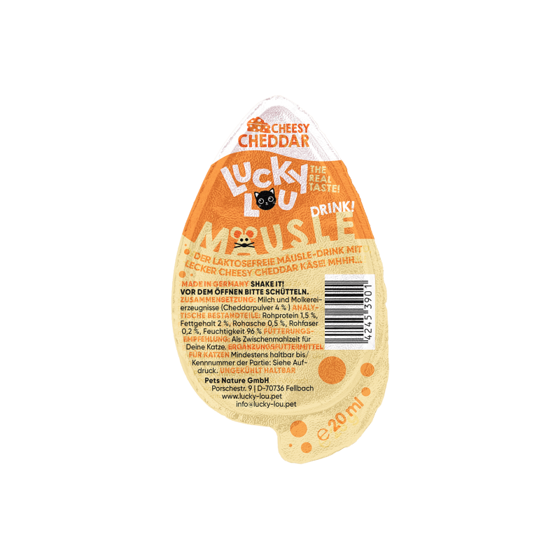 Drink-Snack fyrir ketti | Cheddar ostur 20ml - Móri