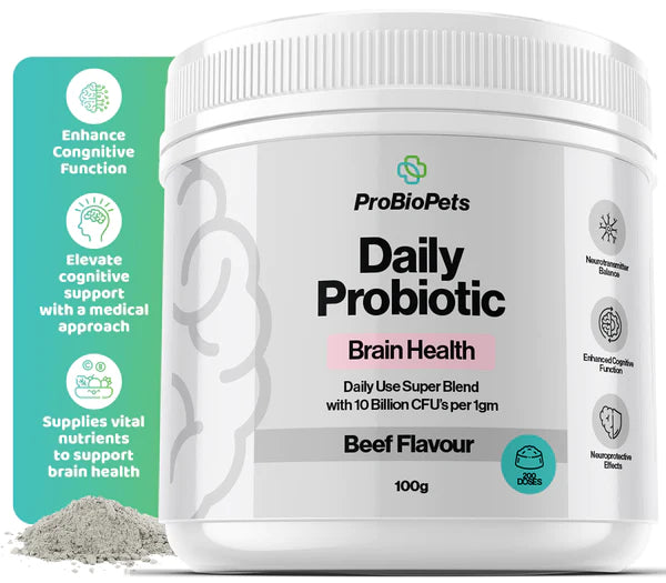 Brain Health Probiotic For Pets - Fæðubótarefni - Móri