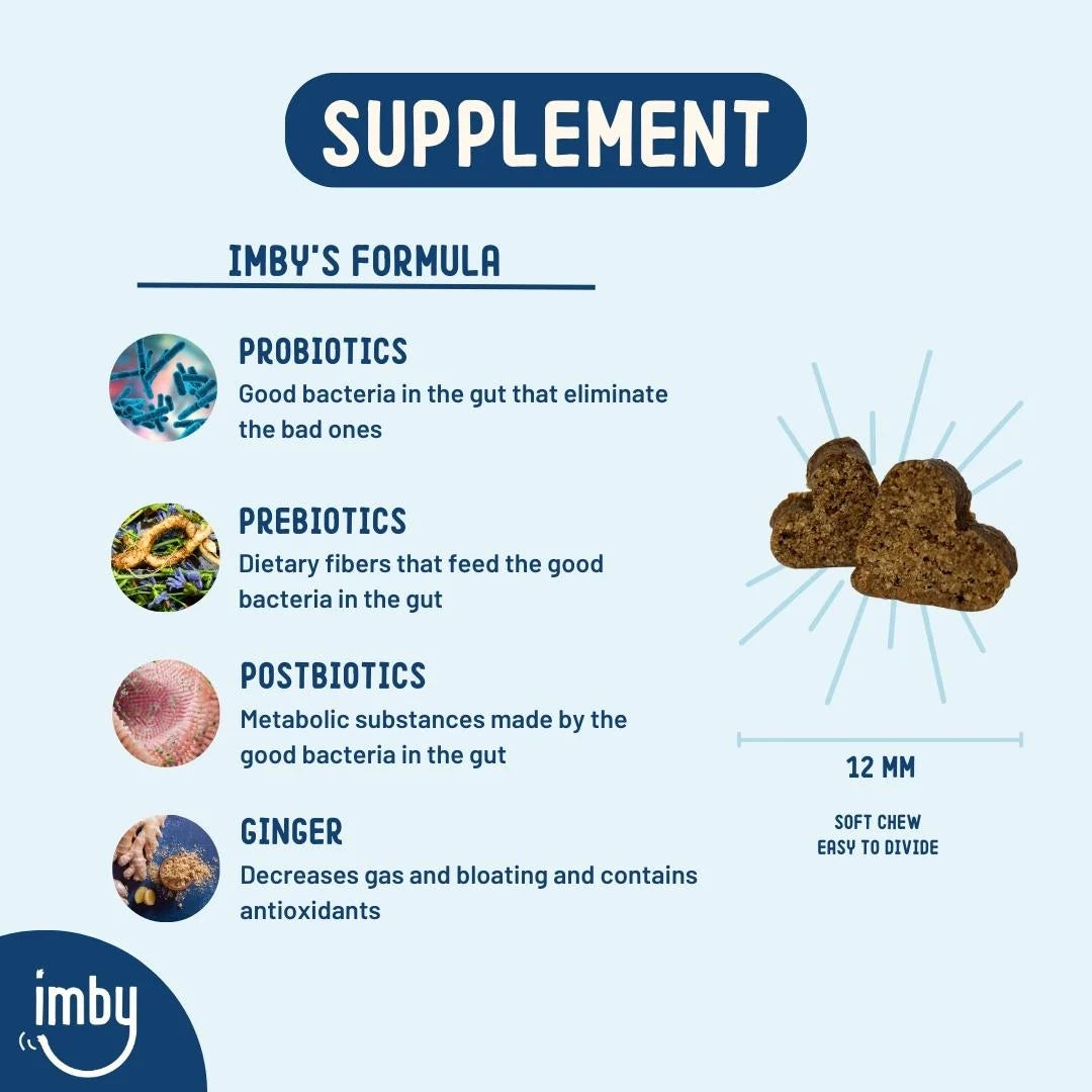 IMBY Probiotics (90stk) - Fæðubótarefni - Móri