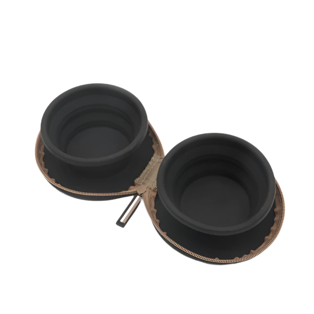 Ferðaskálar úr sílikoni - Jet Black - Móri