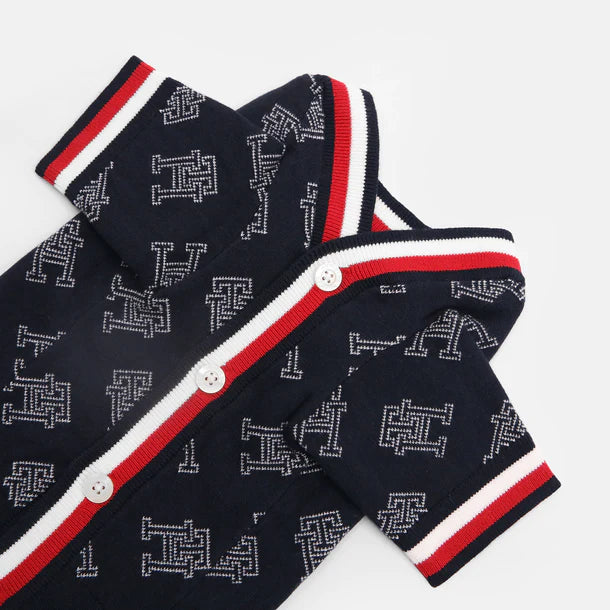 Monogram Hneppt Skyrta - Móri