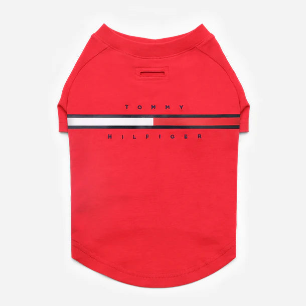 Tino Stuttermabolur Primary Red - Móri
