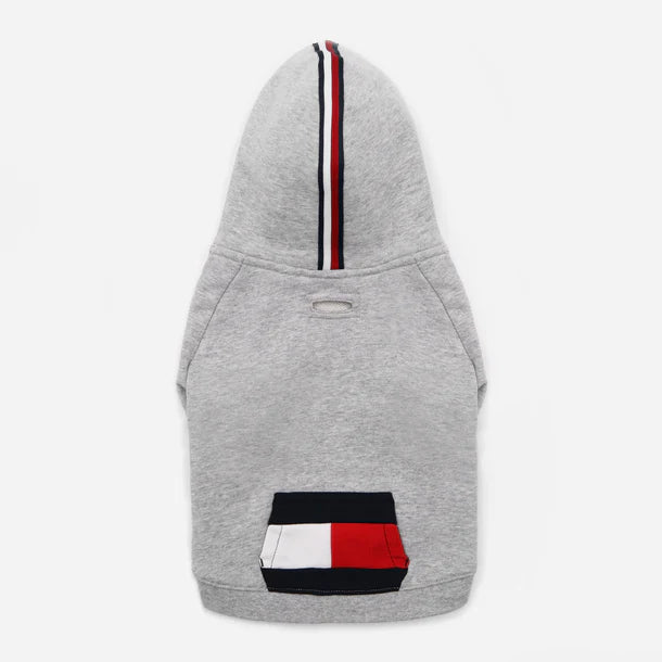 Signature Stripe Hettupeysa Heather Gray - Móri