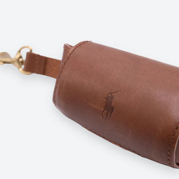Polo Vintage Leður pokataska - Móri