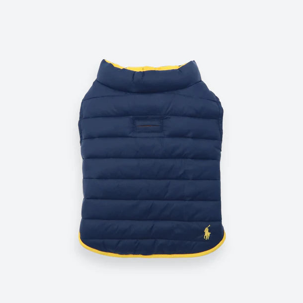 Polo Reversible Puffer jakki - Gulur/Blár - Móri