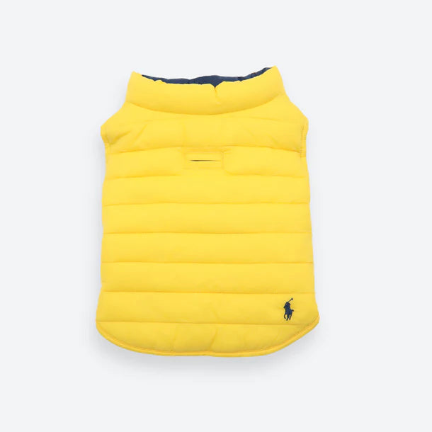 Polo Reversible Puffer jakki - Gulur/Blár - Móri
