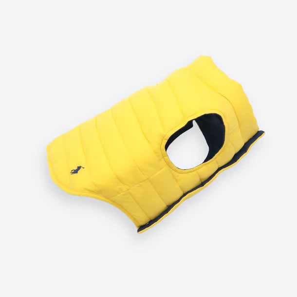 Polo Reversible Puffer jakki - Gulur/Blár - Móri