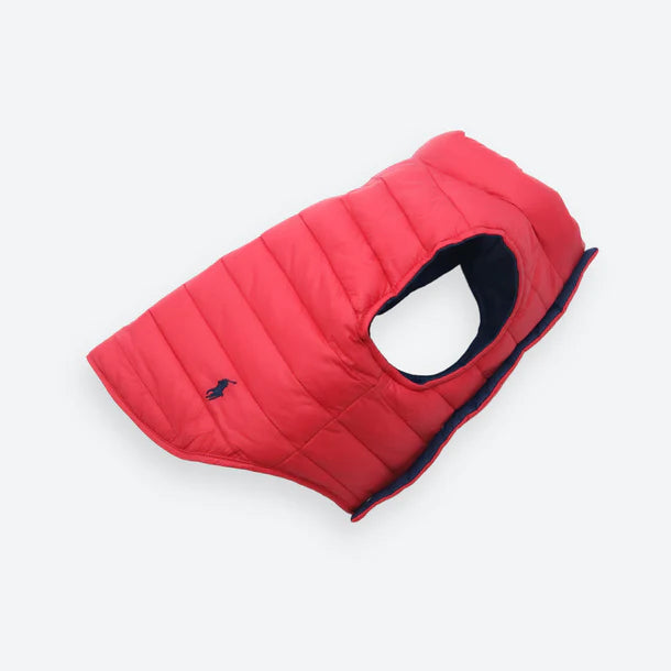 Polo Reversible Puffer jakki - Rauður/Blár - Móri