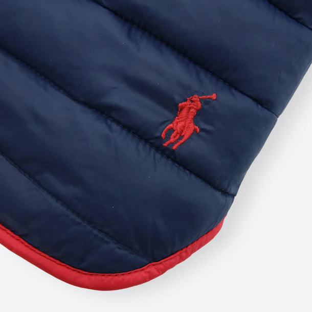 Polo Reversible Puffer jakki - Rauður/Blár - Móri