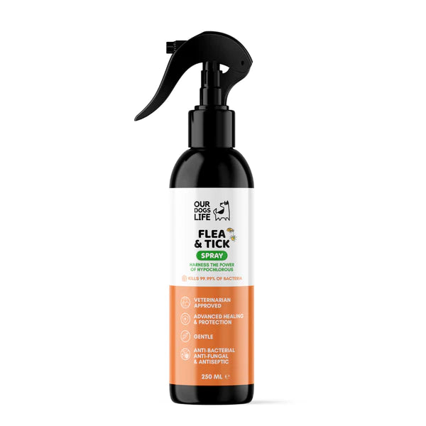 Hypochlorous Flea & Tick Spray - Flóa og mítlasprey - Móri
