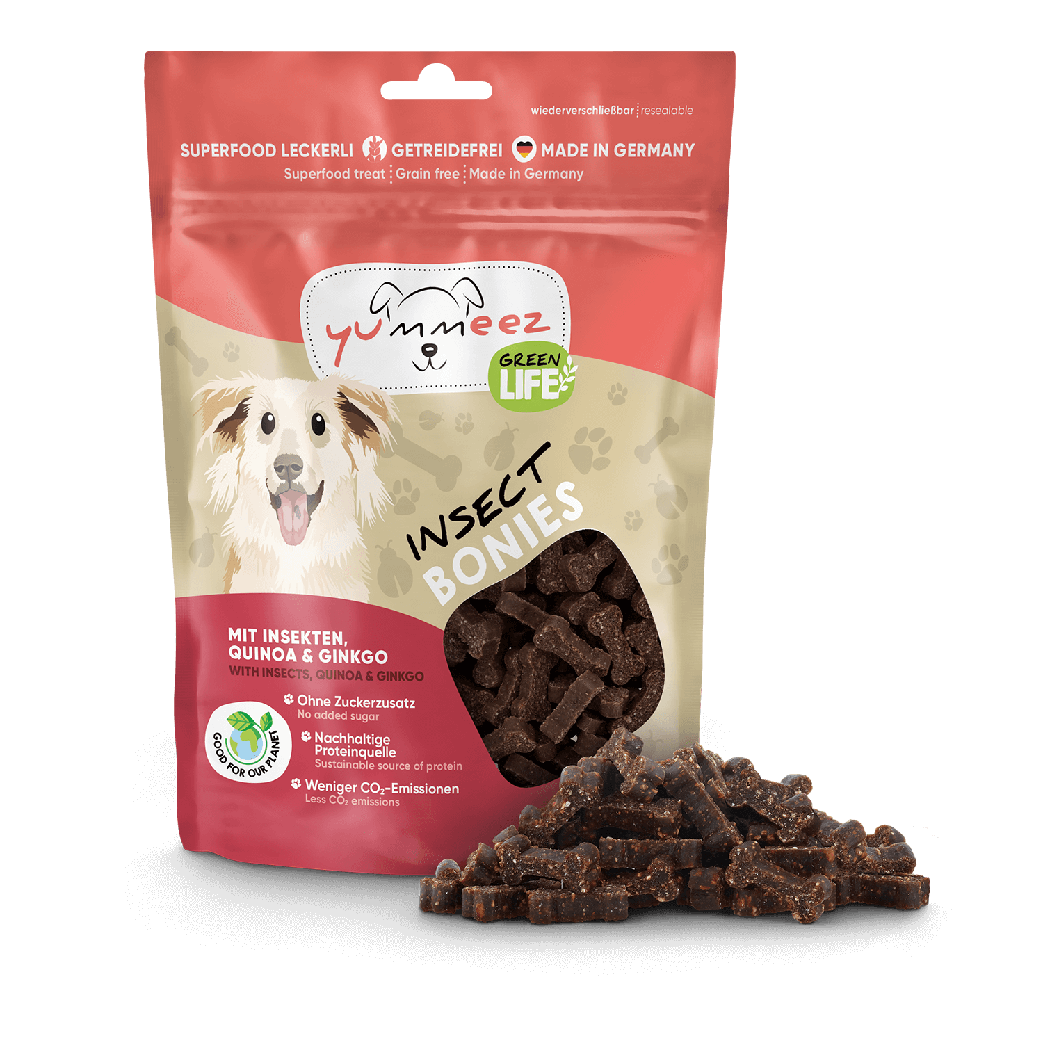 GREEN LIFE BONIES Insect 175g - Móri