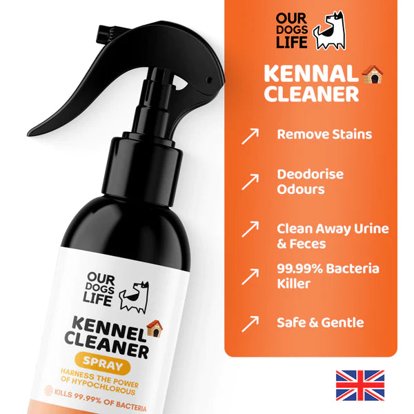 Kennel Cleaner (250ml) | Sótthreinsandi bælasprey fyrir hunda og ketti - Móri
