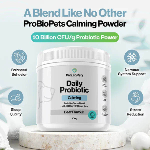 Calming Aid (100g) - Róandi fæðubótarefni fyrir hunda og ketti - Móri