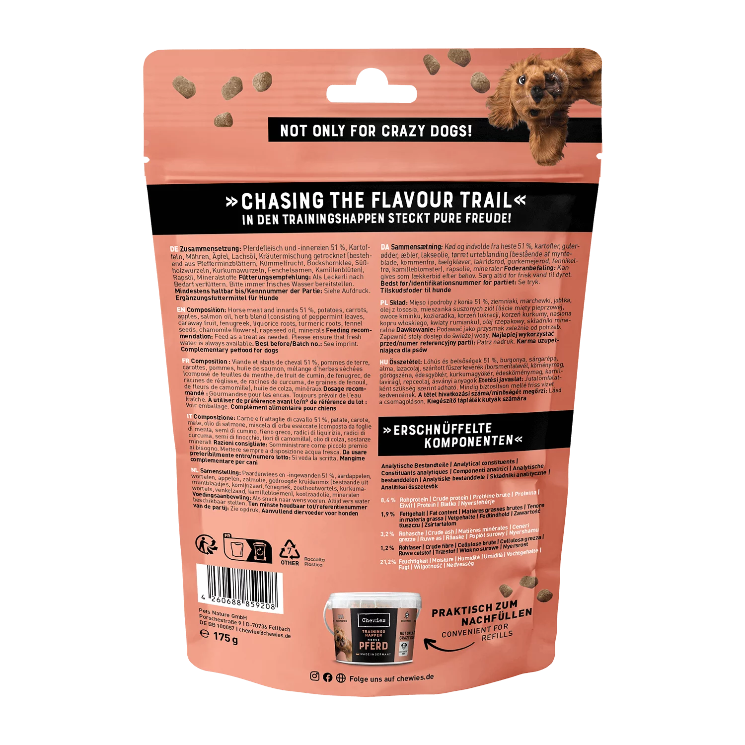 Training Bits með hrossakjöti 175gr - Móri