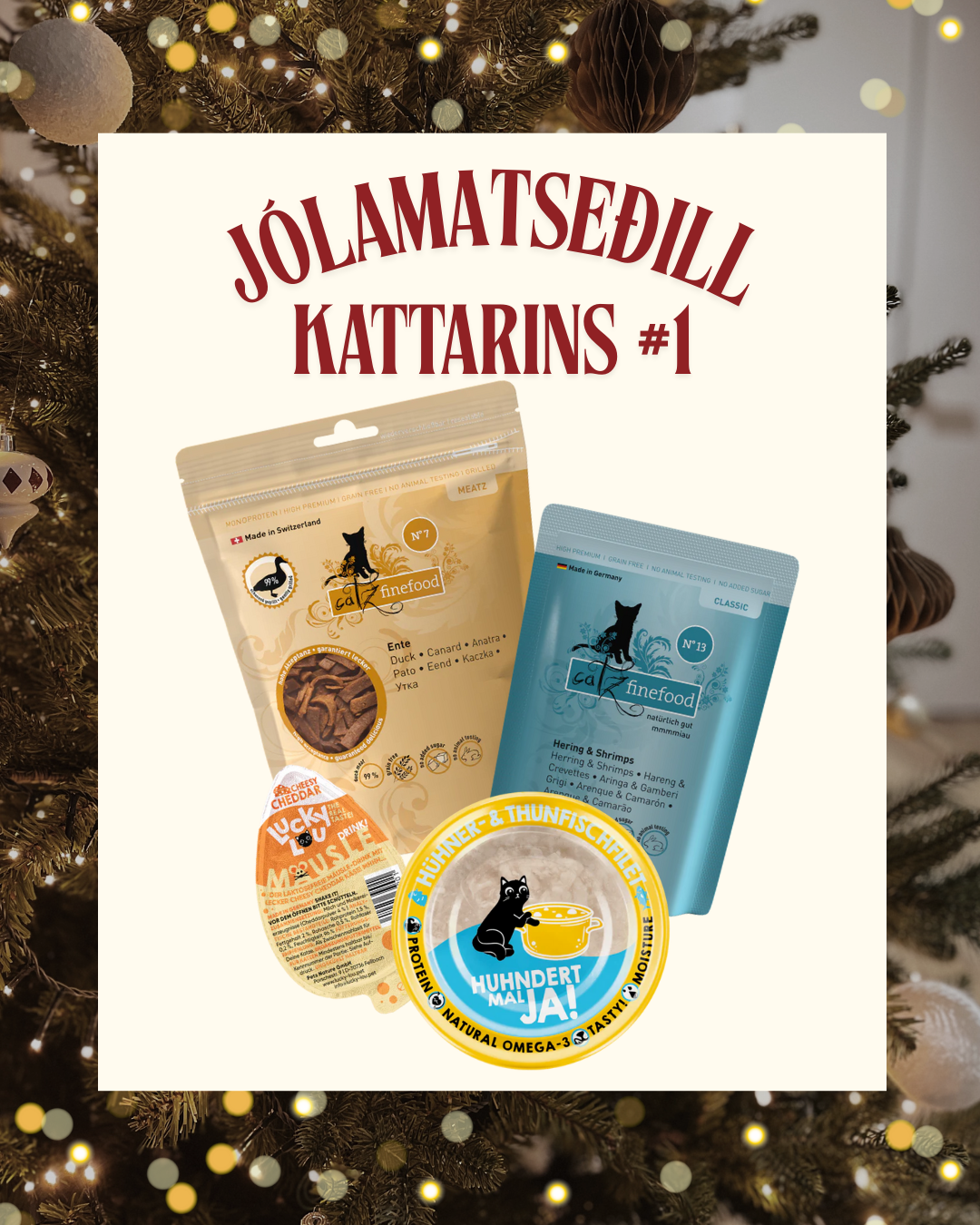 Jólamatseðill kattarins #1