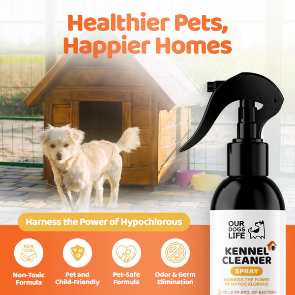 Kennel Cleaner (250ml) | Sótthreinsandi bælasprey fyrir hunda og ketti - Móri