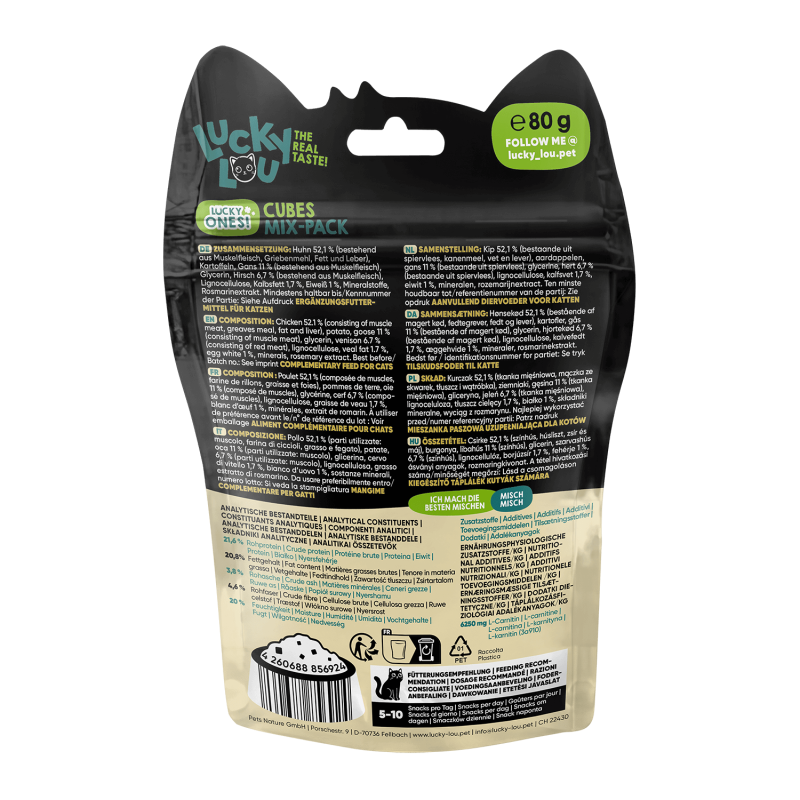 Cubes Kattanammi | Mix Pack 80g - Móri