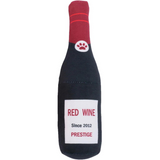 Red Wine Bottle | Dog Toy with Squeaker