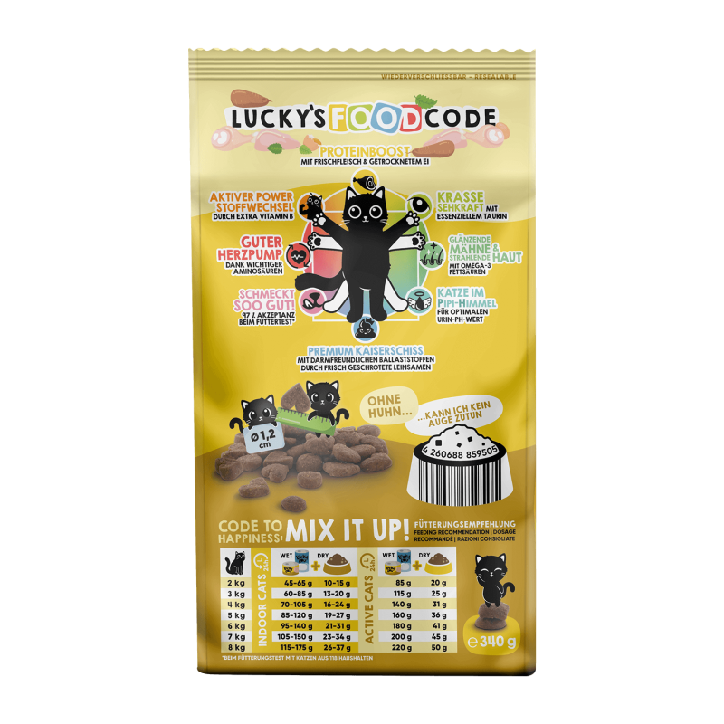 Food Code Adult þurrmatur fyrir ketti | Kjúklingur - Móri