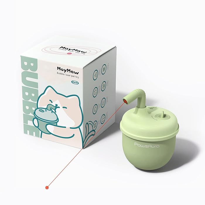 Bubble tea | 360°Laser kattaleikfang - Móri