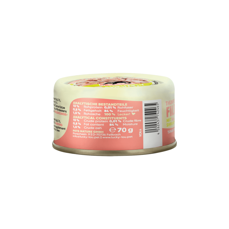 Extrafood blautmatur fyrir ketti | Túnfiskur og rækjur í hlaupi 70gr - Móri