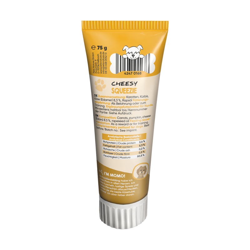 CLASSIC SQUEEZIE með osti 75g - Móri