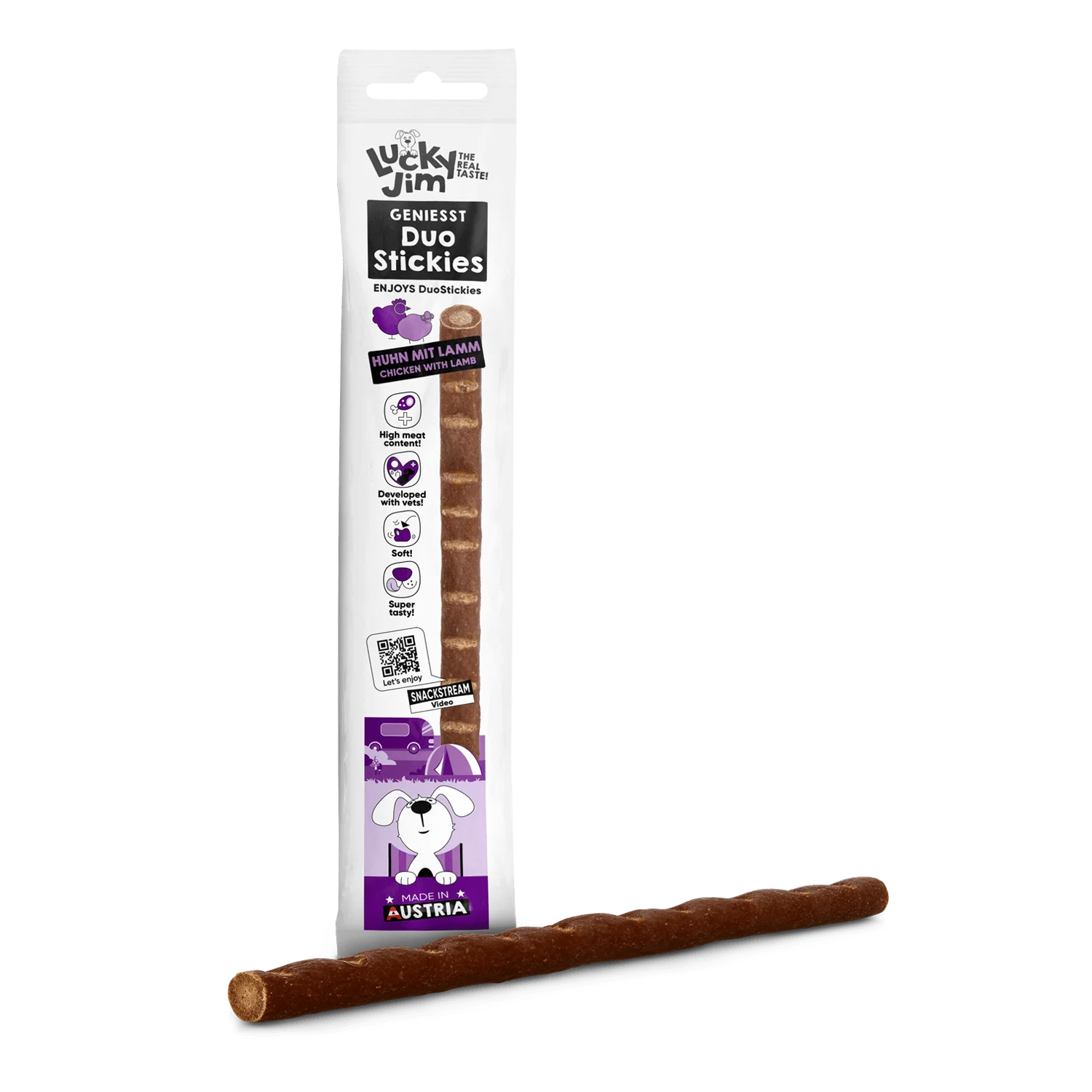 Duo Sticks með kjúkling og lambakjöti 15g - Móri