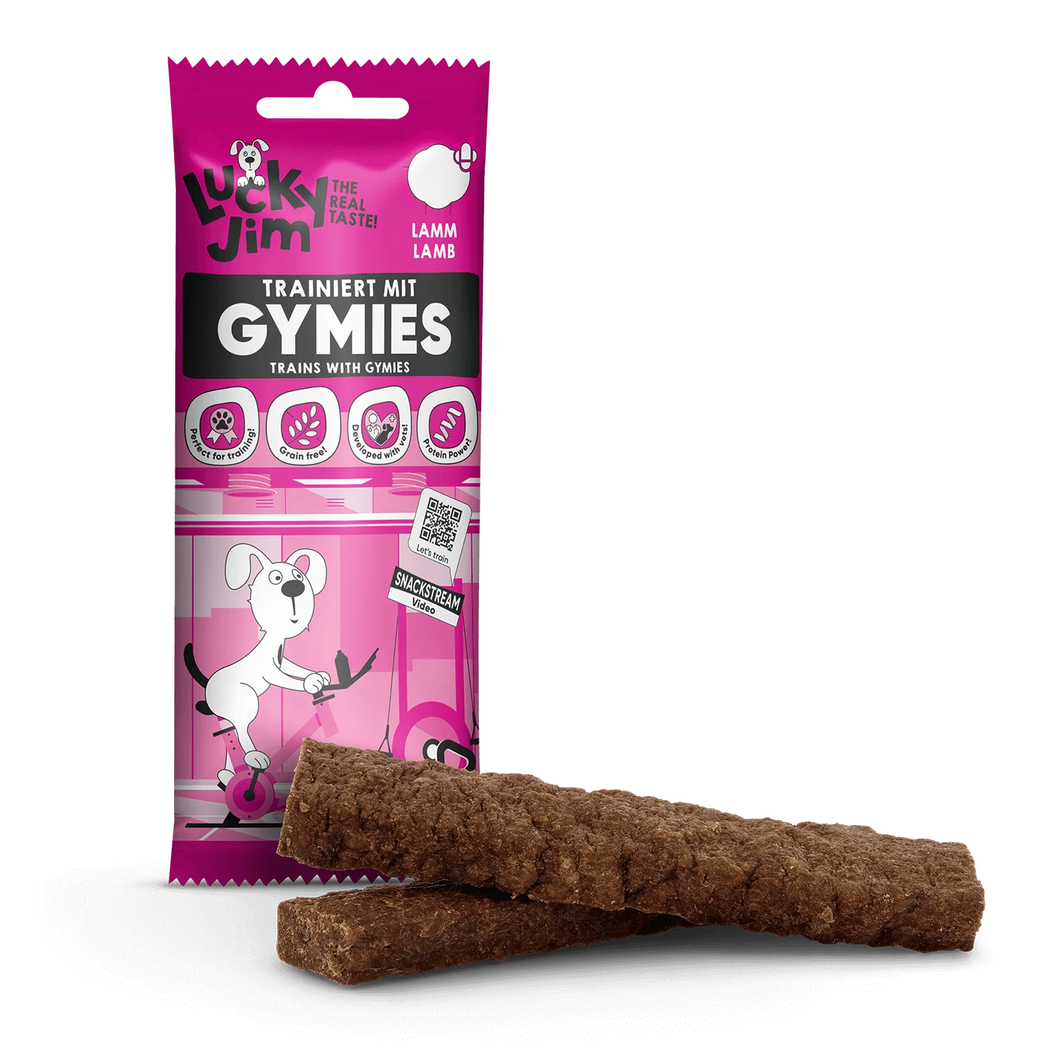 Gymies með lambakjöti 75g - Móri