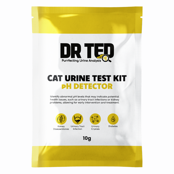Cat Urine Test Kit Ph Detector - Próf sem greinir pH gildin í þvagi kattarins - Móri