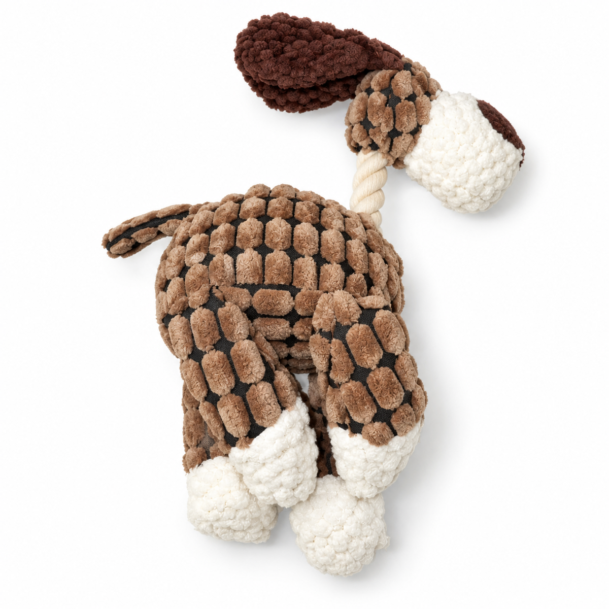 Dog with Turtleneck | Dog Toy with Squeak