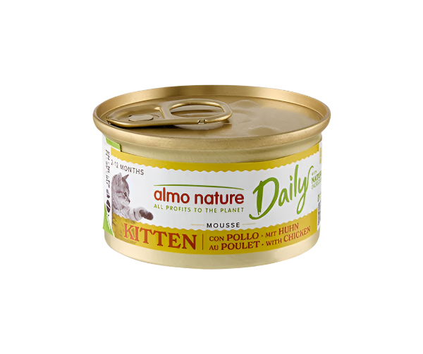 Bio Organic blautmatur fyrir kettlinga (85g) | Kjúklingur - Móri