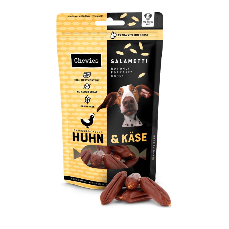 Salametti nammipylsur | Kjúklingur og ostur 60g - Móri