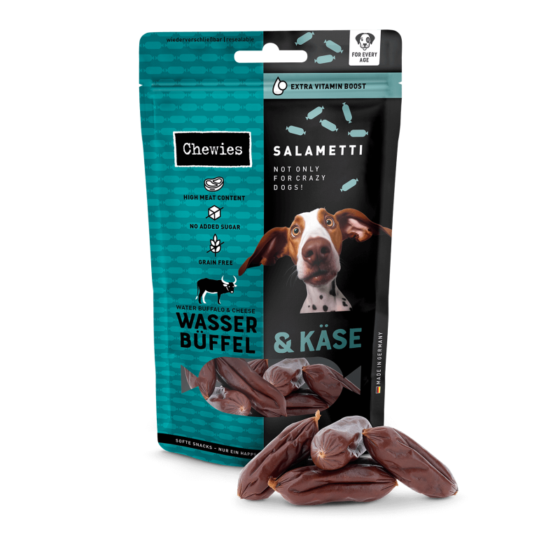 Salametti nammipylsur | Vatnabuffali og ostur 60g - Móri