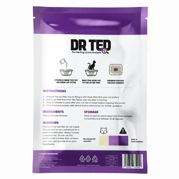 Cat Urine Test Kit Glucose Detector - Próf sem greinir sykursýki í þvagi - Móri