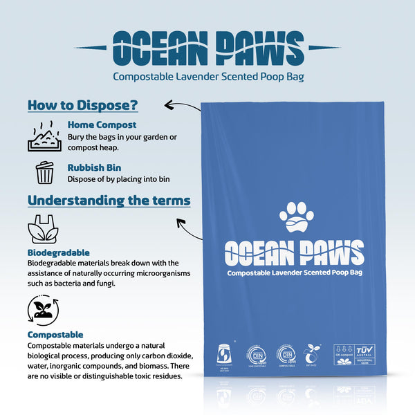 OceanPaws Kúkapokar | Umhverfisvænir hundapokar - Móri