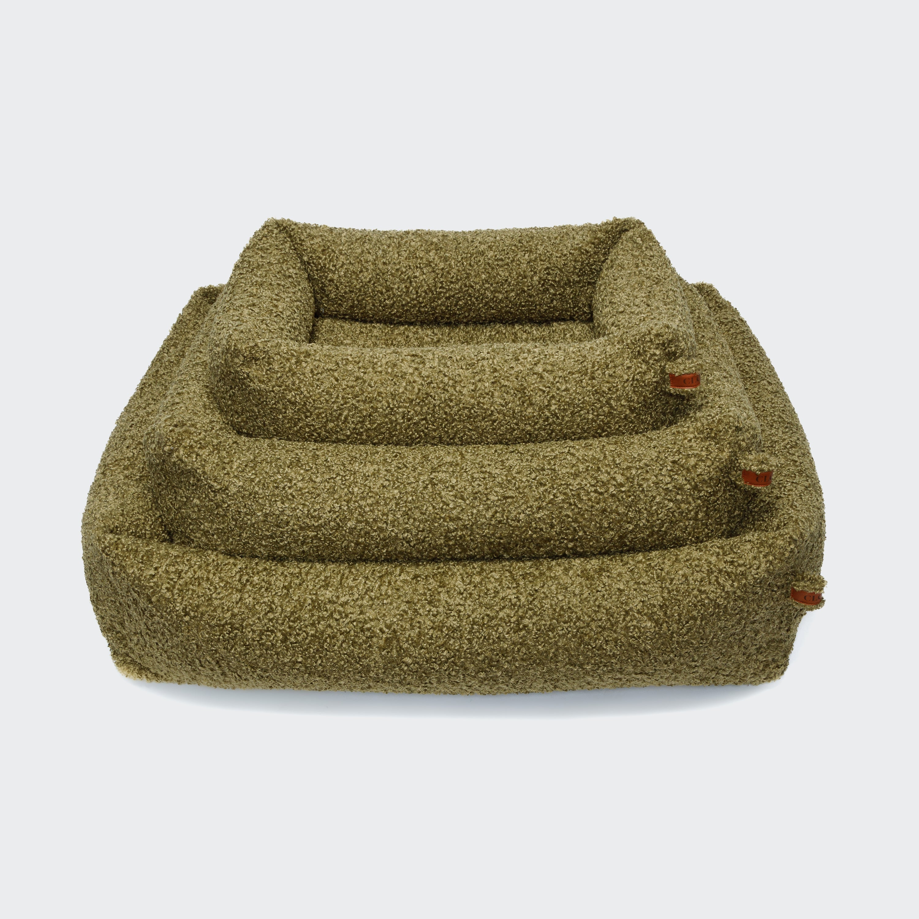 Sleepy Deluxe hundabæli - Curl Green - Móri