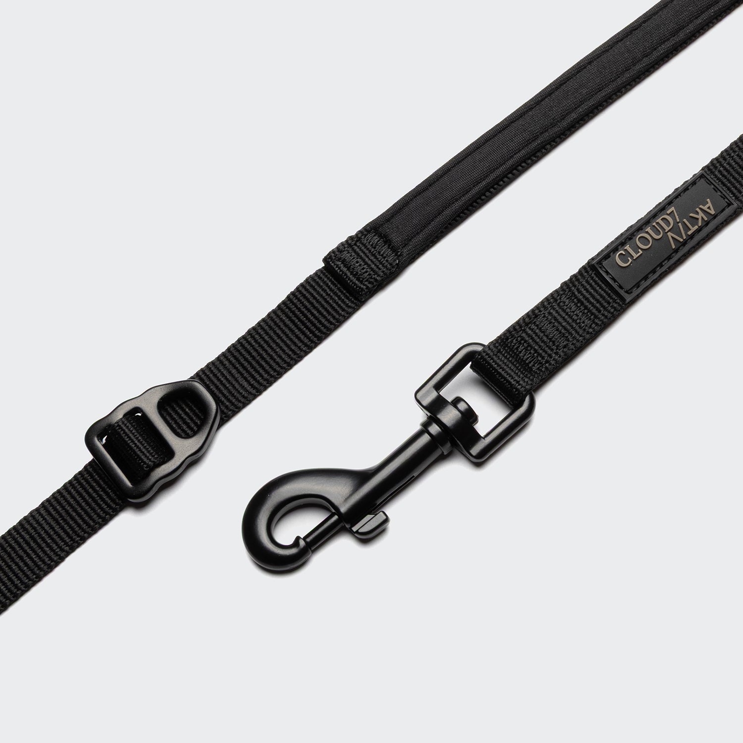 L-2 Jogging Leash taumur - Svartur - Móri