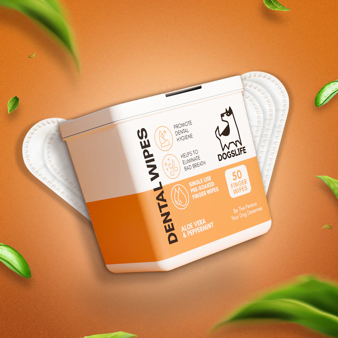 Dental Wipes (50stk) | Hreinsiklútar fyrir tennur hunda - Móri