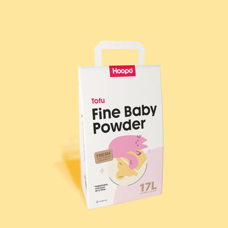 TOFU Baby Powder Fine kattasandur | Umhverfisvænn 17L