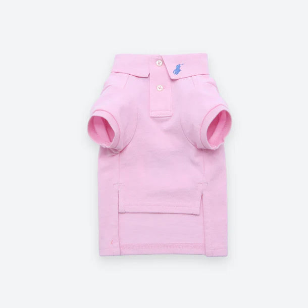 Polo Cotton Mesh Skyrta - Bleik - Móri