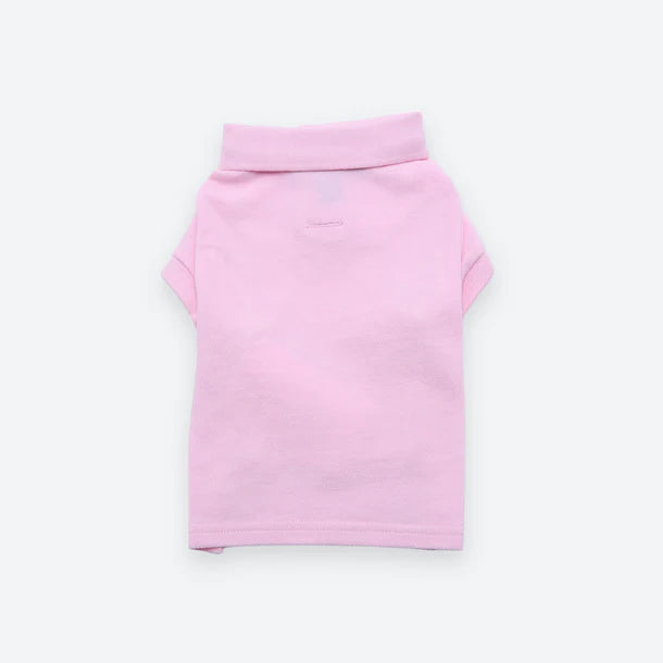 Polo Cotton Mesh Skyrta - Bleik - Móri