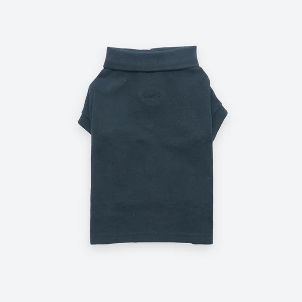 Polo Cotton Mesh Skyrta - Svört - Móri