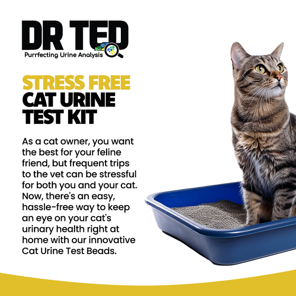 Cat Urine Test Kit Ph Detector - Próf sem greinir pH gildin í þvagi kattarins - Móri